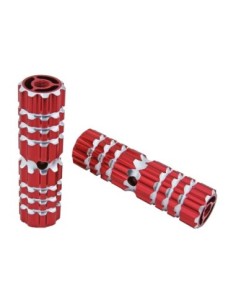 Alloy Pegs 661 24/26t W*1.10 L*4 1/2 Red.